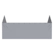 VEVOR Carport Replacement Canopy Cover Side Wall 12 x 20 ft, Garage Tent Shelter Tarp Heavy-Duty Waterproof & UV Protected, Easy Installation with Ball Bungees,Grey (Top and Frame Not Included)
