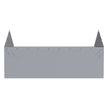 VEVOR Carport Replacement Canopy Cover Side Wall 13 x 20 ft, Garage Tent Shelter Tarp Heavy-Duty Waterproof & UV Protected, Easy Installation with Ball Bungees,Grey (Top and Frame Not Included)