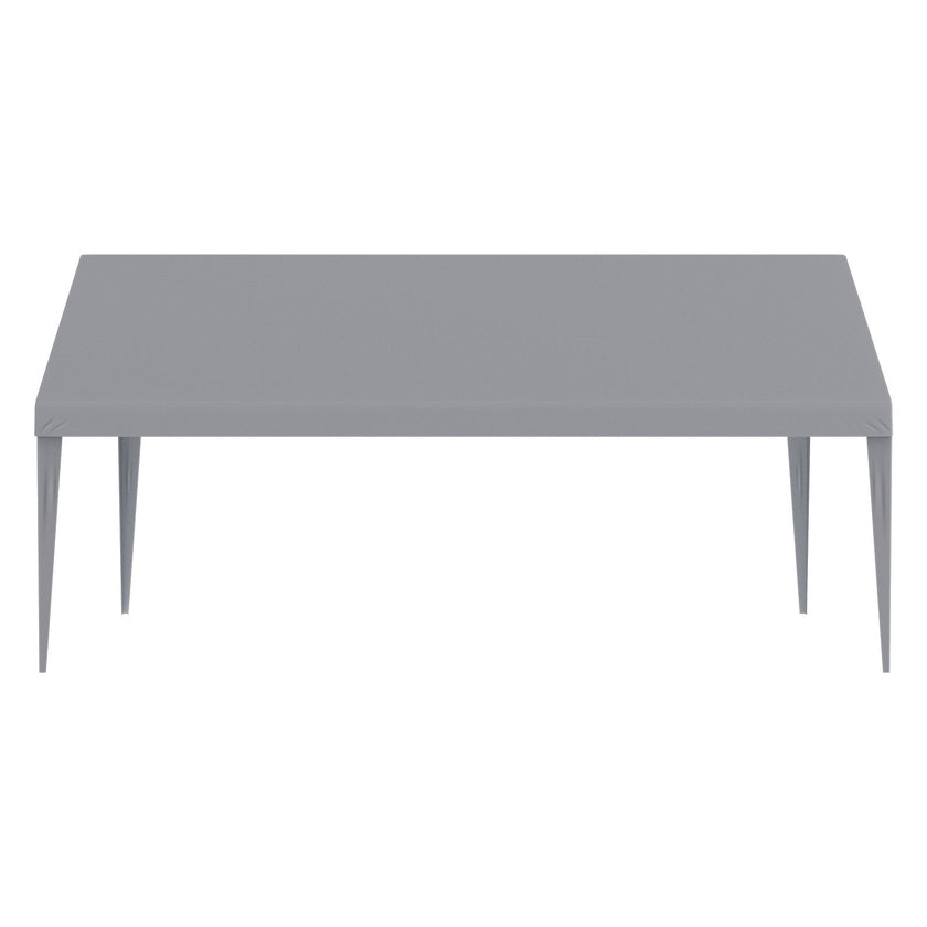 VEVOR Carport Replacement Canopy Cover 13 x 20 ft, Garage Top Tent Shelter Tarp Heavy-Duty Waterproof & UV Protected, Easy Installation with Ball Bungees,Grey (Only Top Cover, Frame Not Include)