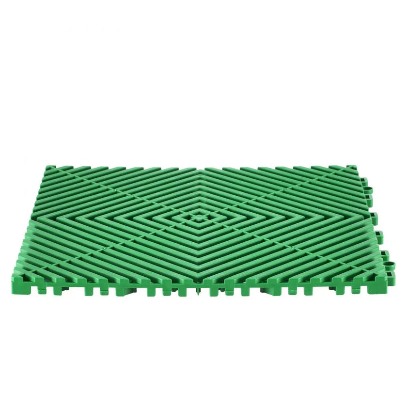 VEVOR Interlocking Drainage Mat Drainage Cushion 12” x 12” Modular Floor Tile