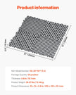 VEVOR Modular Drainage Mat Interlocking Floor Tile 12” x 12” Drainage Cushion