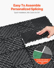 VEVOR Interlocking Drainage Mat Modular Floor Tile 12” x 12” Drainage Cushion