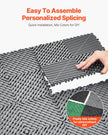 VEVOR Drainage Mat Drainage Floor Mat 12” x 12” Modular Interlocking Cushion
