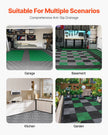 VEVOR Drainage Mat Drainage Floor Mat 12” x 12” Modular Interlocking Cushion