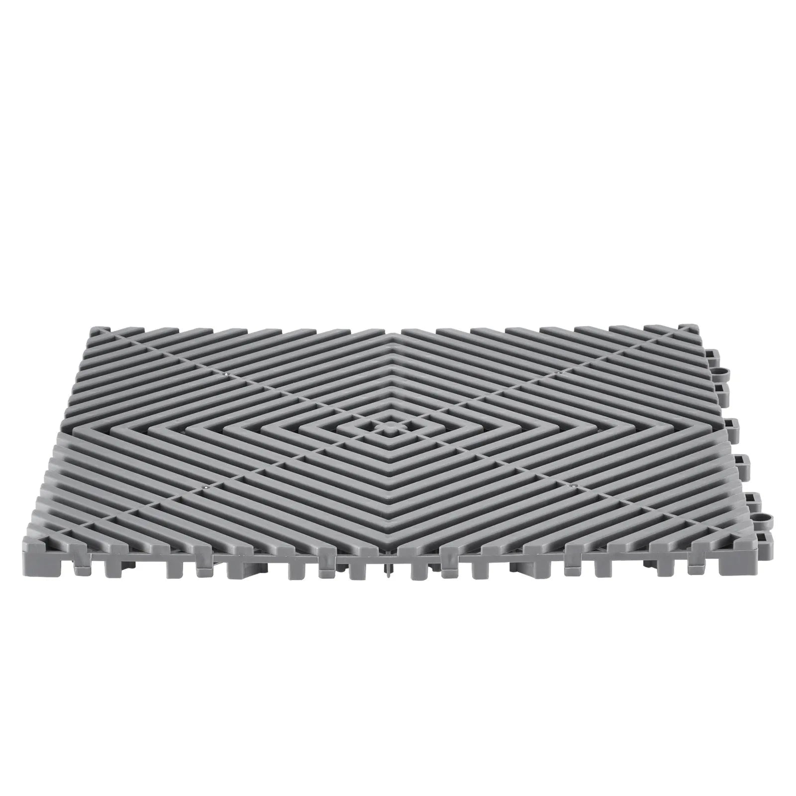VEVOR Drainage Mat Drainage Floor Mat 12” x 12” Modular Interlocking Cushion