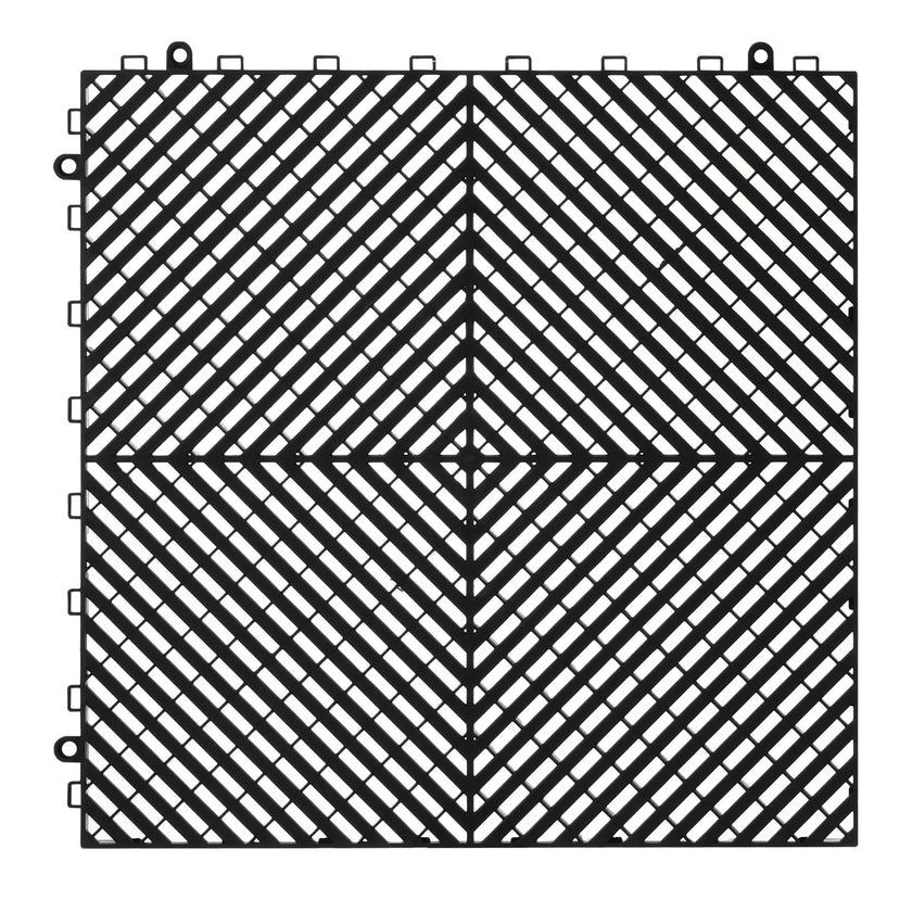 VEVOR Drainage Mat Modular Interlocking Cushion 15.7” x 15.7” Drainage Tile