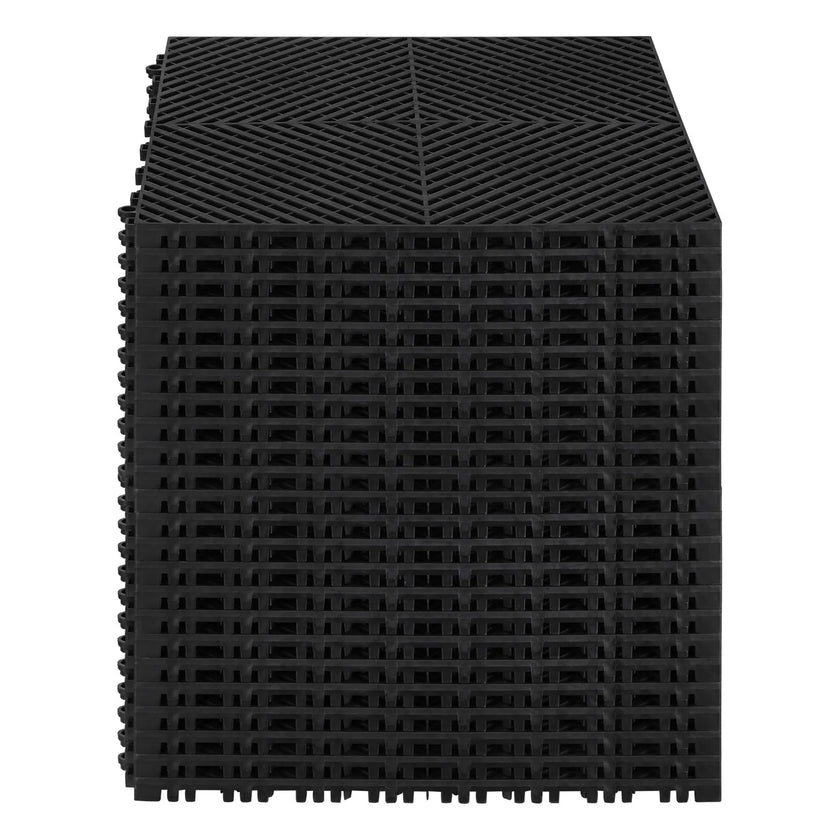 VEVOR Drainage Mat Modular Interlocking Cushion 15.7” x 15.7” Drainage Tile