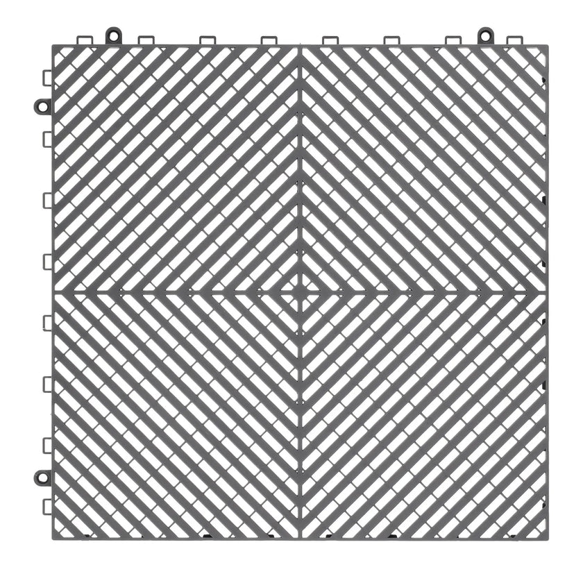 VEVOR Drainage Mat Modular Interlocking Mat 15.7” x 15.7” Drainage Floor Tile