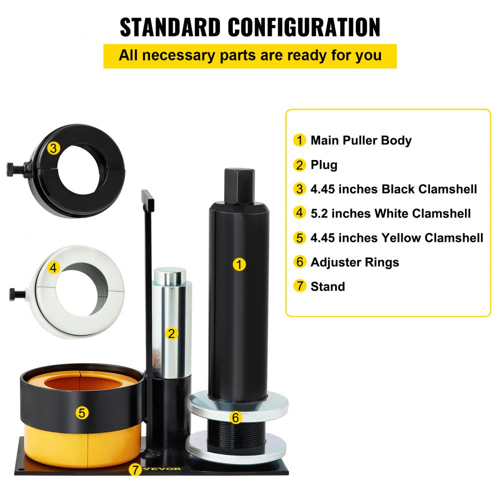 VEVOR Carrier & Pinion Bearing Puller, Compatible with Dana?30,40,50,60,70,?80,?Ford?10.25\