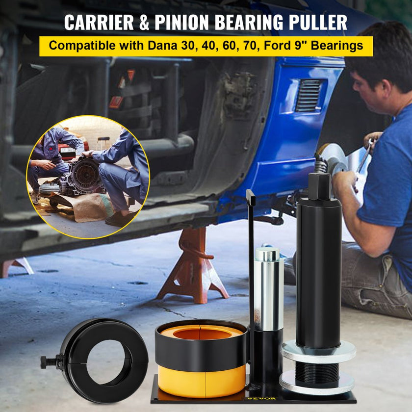VEVOR Carrier & Pinion Bearing Puller, Compatible with Dana 30, 40, 60, 70, Ford 9