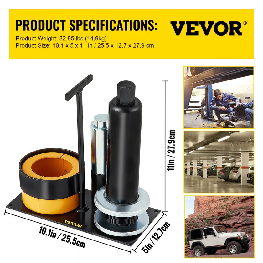 VEVOR Carrier & Pinion Bearing Puller, Compatible with Dana 30, 40, 60, 70, Ford 9