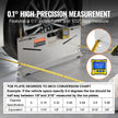 VEVOR Wheel Alignment Tool, 2-Pack Toe Plates, Camber/Caster/Toe Gauge 0.1° Accuracy, Stainless Steel Tool Plate, Magnetic Slots and 6 Alignment Rods, Includes 2 Measuring Tapes & Conversion Chart