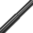 VEVOR Double Rod Curtain Rods, 36-72 inches(3-6ft) Adjustable Length, Black Double Curtain Rods with Round Finials, 1