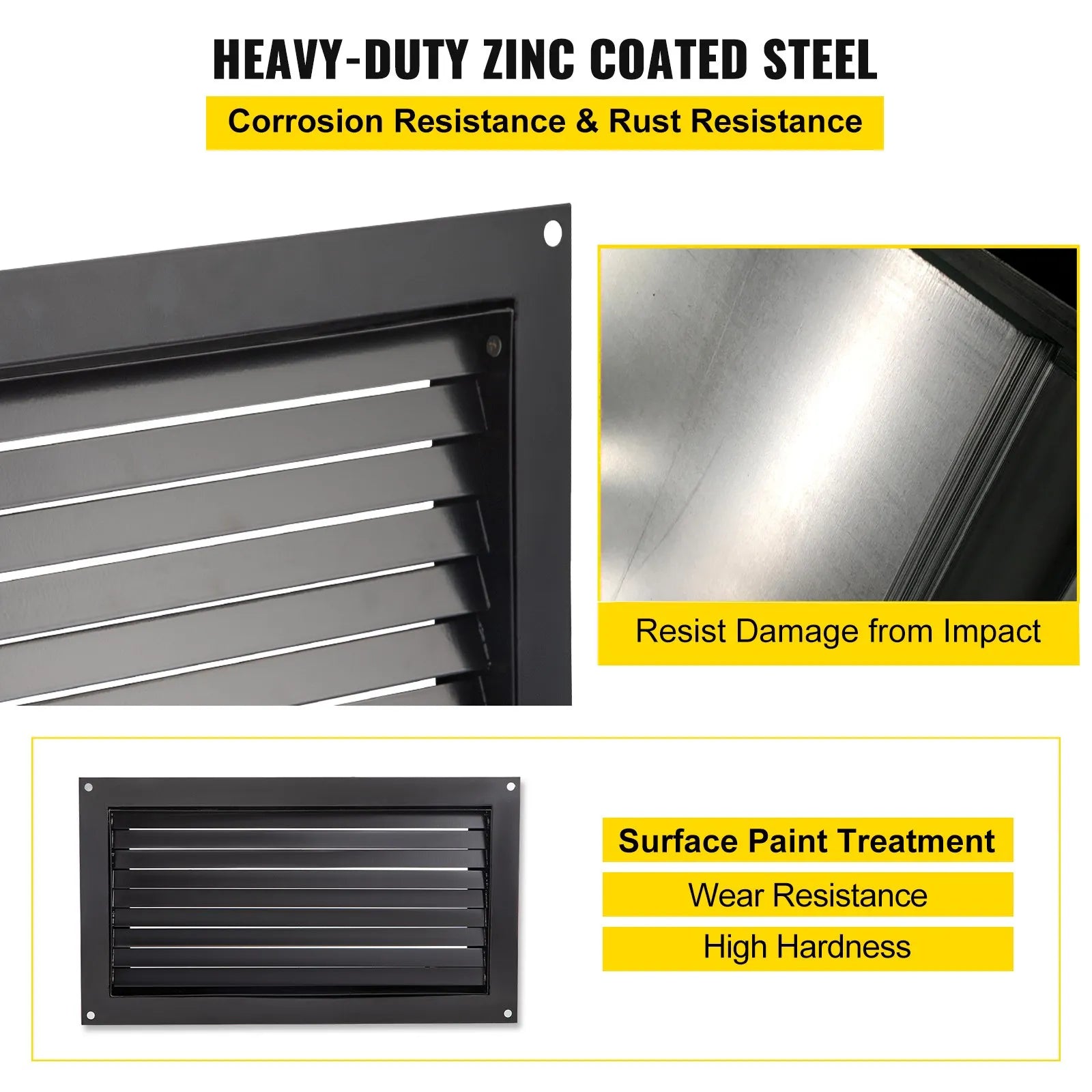 VEVOR Crawl Space Flood Vent Foundation Flood Vent 16
