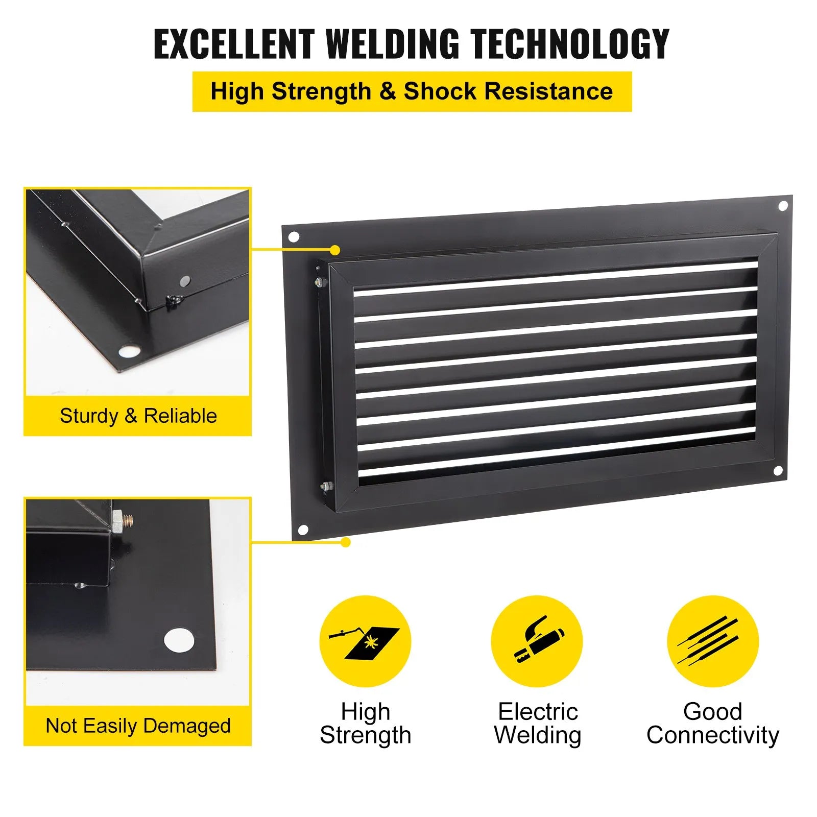 VEVOR Crawl Space Flood Vent Foundation Flood Vent 16