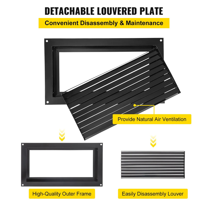 VEVOR Crawl Space Flood Vent Foundation Flood Vent 16