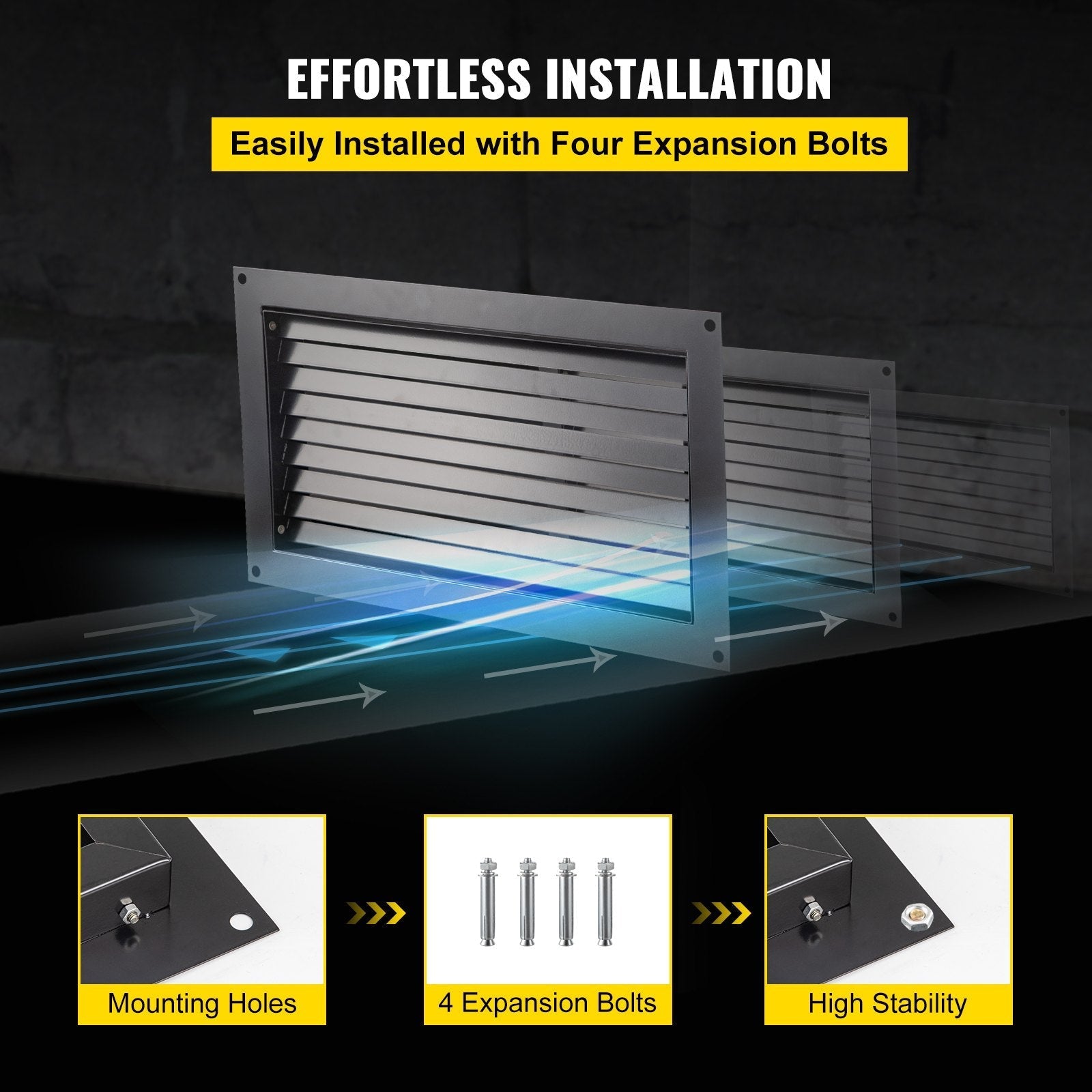 VEVOR Foundation Flood Vent, 8
