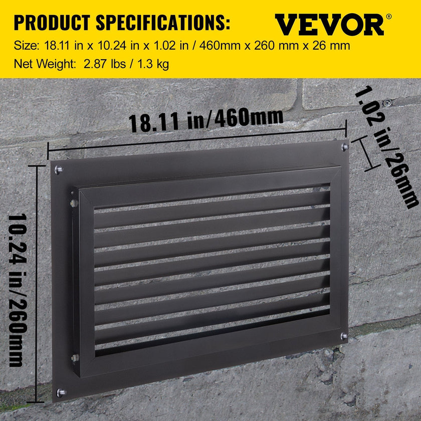 VEVOR Foundation Flood Vent, 8