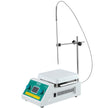 VEVOR Magnetic Stirrer Hot Plate, Max 572°F/300°C, 0-2000 RPM Hot Plate with Magnetic Stirrer, 2000mL Hot Plate Stirrer with LED Screen, Support Stand and Stir Bars Included, 500W Heating Power