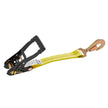 VEVOR Wheel Chock Tie-Down Kit, Tire-Style Trailer Tie Down Strap, Car Tie Down Kit with Spring Hook, Break Strength 10009 lbs & Working Load 3333 lbs Motorcycle Tie-Down System for ATV, SUV, Trailer