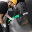 VEVOR Wheel Chock Tie-Down Kit, Tire-Style Tow Dolly Strap, Car Tie Down Kit with Heavy-Duty Hook, Break Strength 10009 lbs & Working Load 3333 lbs Motorcycle Tie-Down System with O-Ring for ATV, SUV
