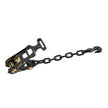 VEVOR Wheel Chock Tie-Down Kit, Tire-Style Tow Dolly Strap, Car Tie Down Kit with Heavy-Duty Hook, Break Strength 10009 lbs & Working Load 3333 lbs Motorcycle Tie-Down System with O-Ring for ATV, SUV