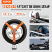 VEVOR Ratchet Tie Down Straps Kit, 2