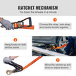 VEVOR Ratchet Tie Down Straps Kit, 2