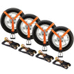 VEVOR Ratchet Tie Down Straps Kit, Lasso Style 2