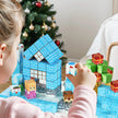 VEVOR Magnetic Blocks 150 PCS Glacier Castle Set STEM Montessori Sensory Toys