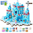 VEVOR Magnetic Blocks 150 PCS Glacier Castle Set STEM Montessori Sensory Toys