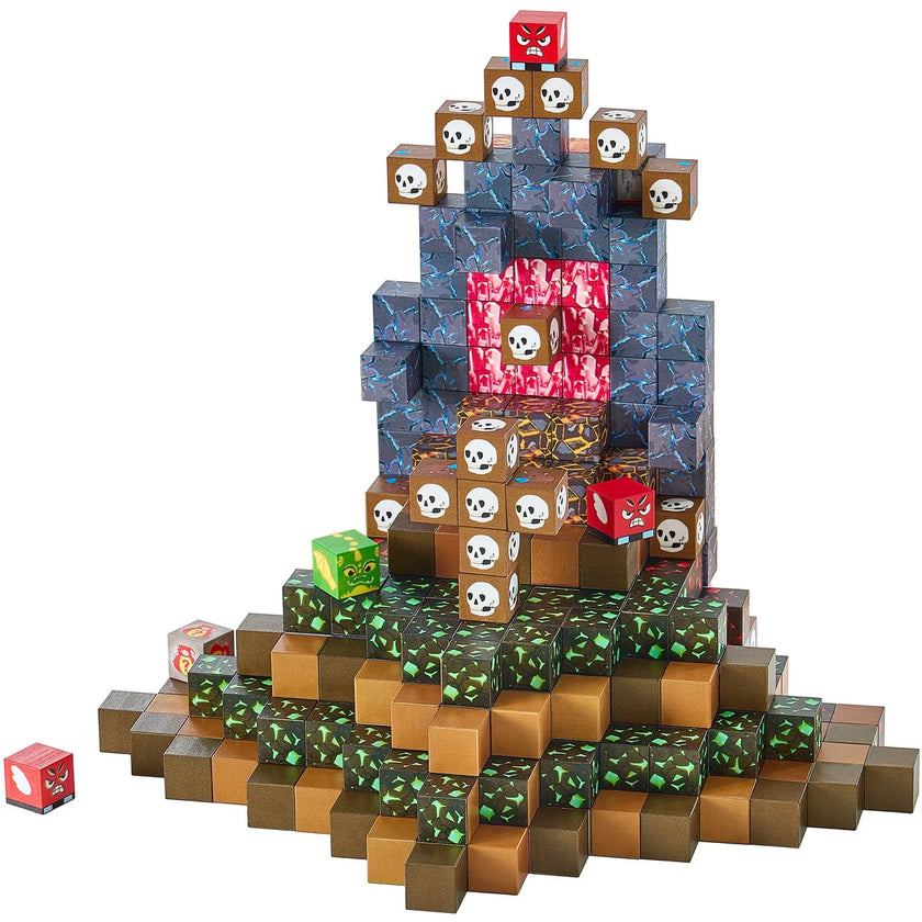 VEVOR Magnetic Blocks 100 PCS Dark Castle Set STEM Montessori Sensory Toys