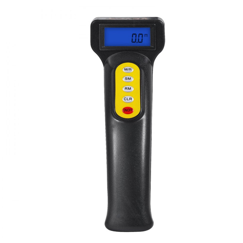 VEVOR Measuring Wheel in Feet and Inches,12.5 in Wheel Diameter, 40.94-27.95 in Telescoping Measure Wheel, Measurement 0-9,999Ft with Back Bag, Suitable for Lawn/Hard/Soft/Wood Road Measuring