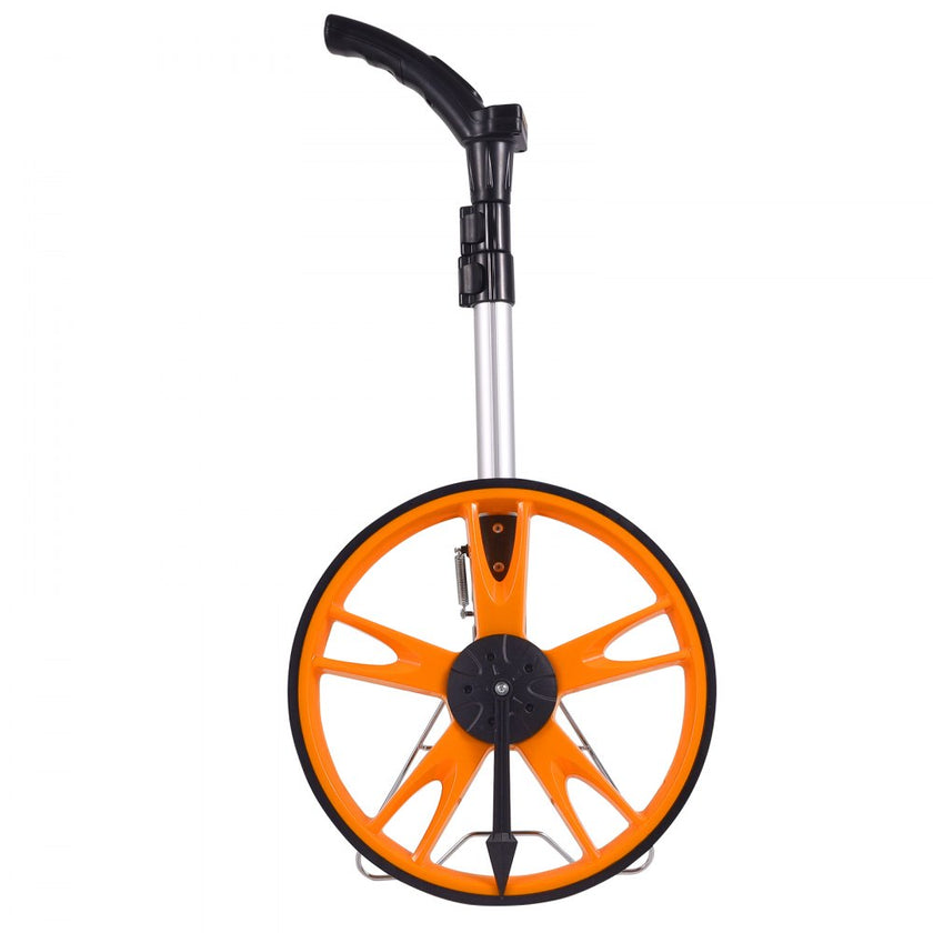 VEVOR Measuring Wheel in Feet and Inches,12.5 in Wheel Diameter, 40.94-27.95 in Telescoping Measure Wheel, Measurement 0-9,999Ft with Back Bag, Suitable for Lawn/Hard/Soft/Wood Road Measuring
