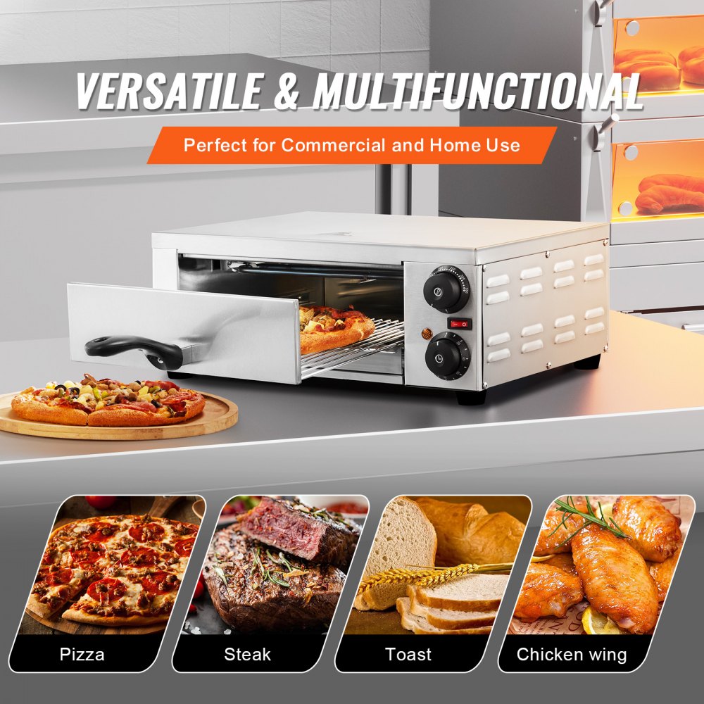 VEVOR Electric Countertop Pizza Oven 12