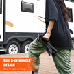 VEVOR Camper Wheel Chock Stabilizer, Heavy Duty H-shaped RV Tire Locking Chock, Built-in Wrench Fit for 3.5