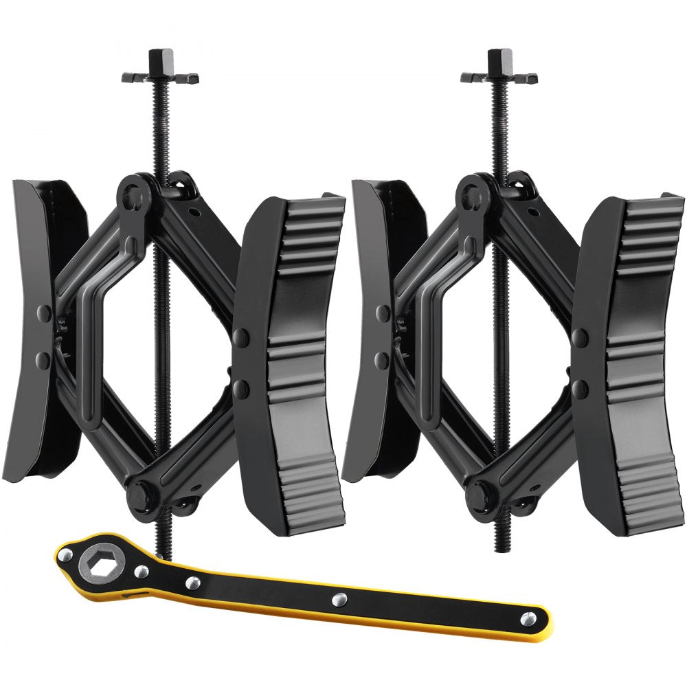 VEVOR Camper Wheel Chock Stabilizer, Heavy Duty H-shaped RV Tire Locking Chock, Built-in Wrench Fit for 3.5