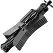 VEVOR Camper Wheel Chock Stabilizer, Heavy Duty H-shaped RV Tire Locking Chock, Built-in Wrench Fit for 3.5