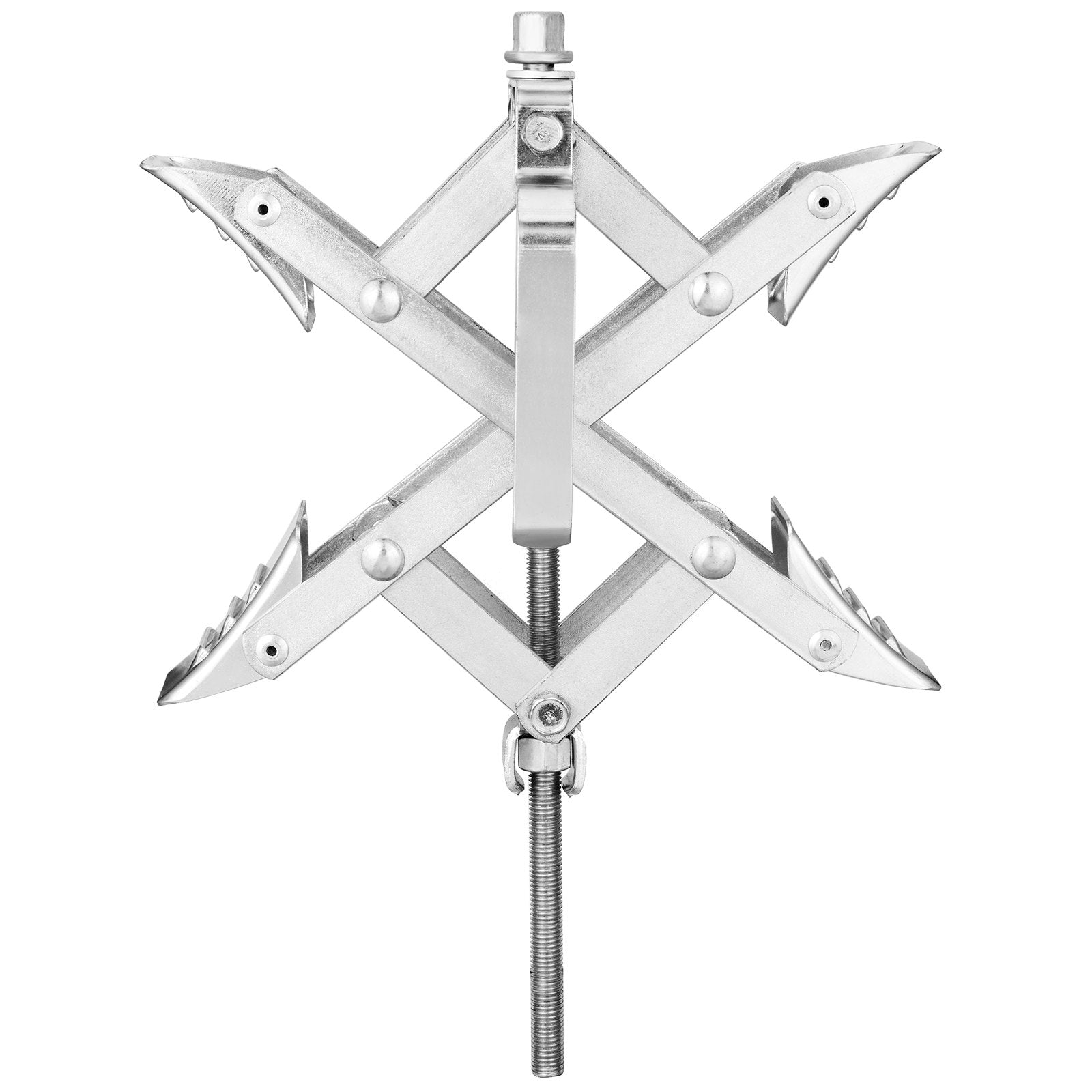 VEVOR Camper Wheel Chock Stabilizer, X-shaped RV Stabilizer Wheel Chock, Fit for 1.5