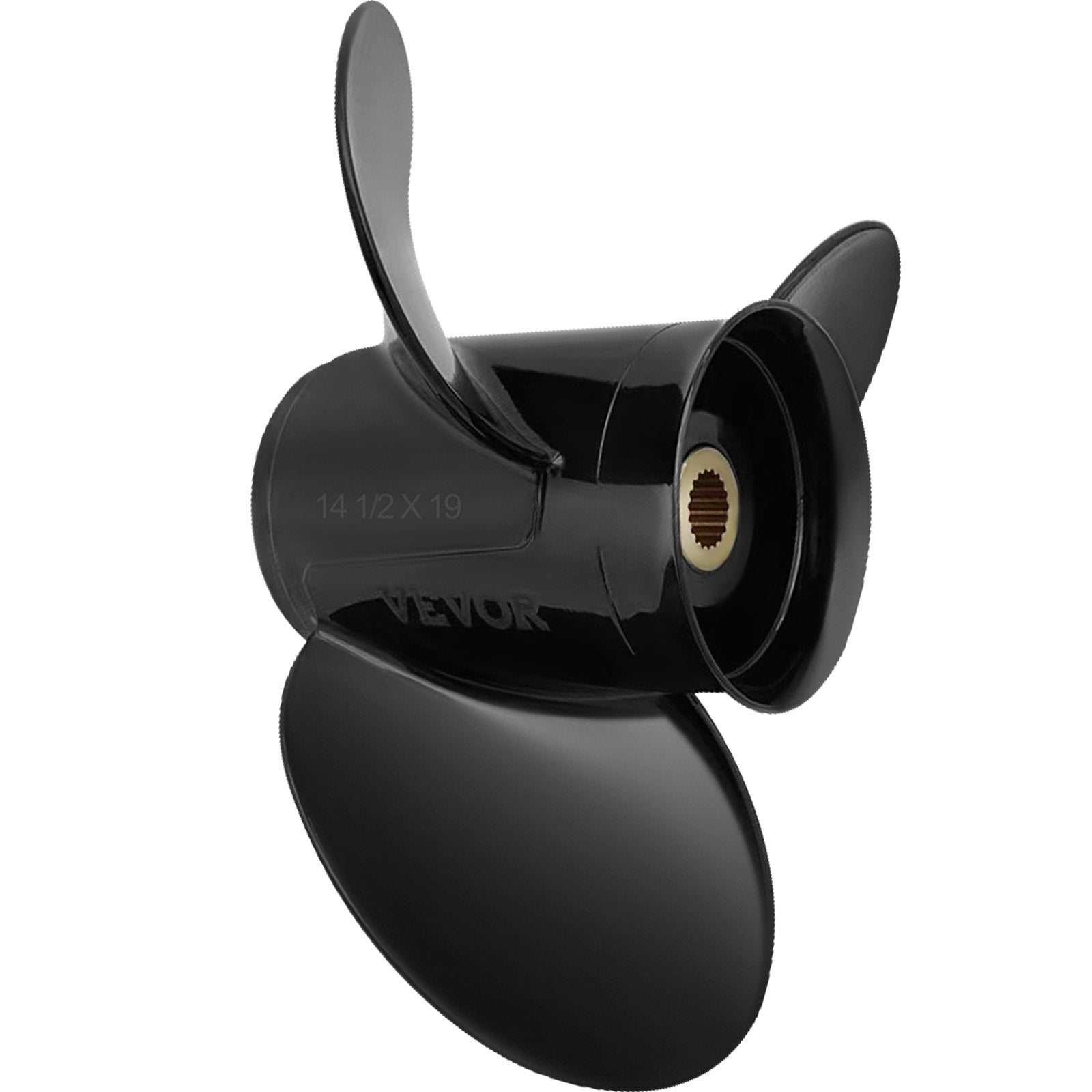 VEVOR Outboard Propeller, Replace for OEM 3817468, 3-Blade 14 1/2