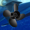 VEVOR Outboard Propeller, Replace for OEM 48-8M0084494, 4-Blade 14 1/2 x 17 Boat Propeller, Compatible w/ 135-300HP 2-Stroke & 4-Stroke Outboards, Alpha&Bravo I Stern-Drives, RH