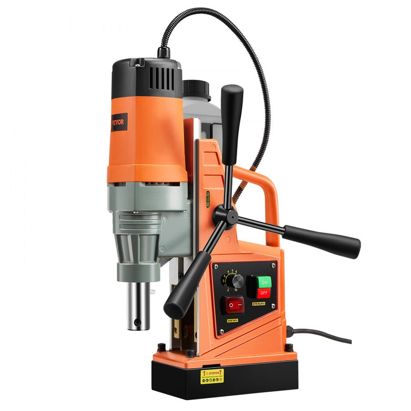 VEVOR Magnetic Drill 1550W 2922lbf/13000N Portable Mag Drill Press 500RPM