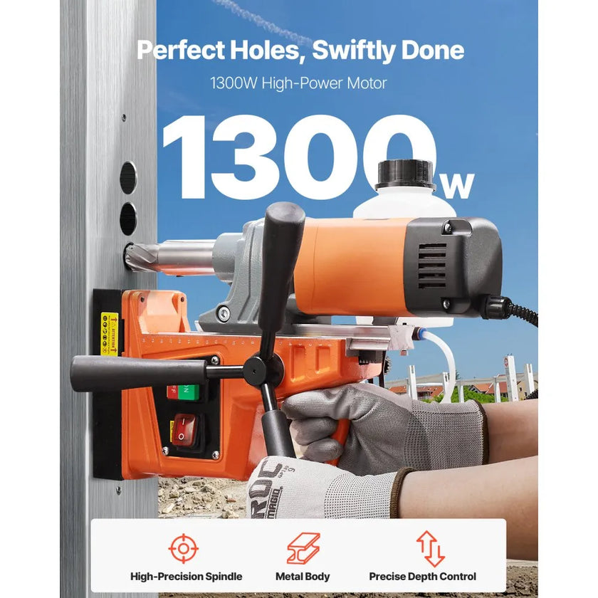 VEVOR Magnetic Drill, 1300W 1.57