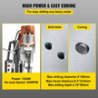 1680W MD50 Magnetic Drill 850 RPM Spindle Speed Electric Magnetic Drilling System with 2 Inch Boring Diameter and 2900 LBS Magnet Force