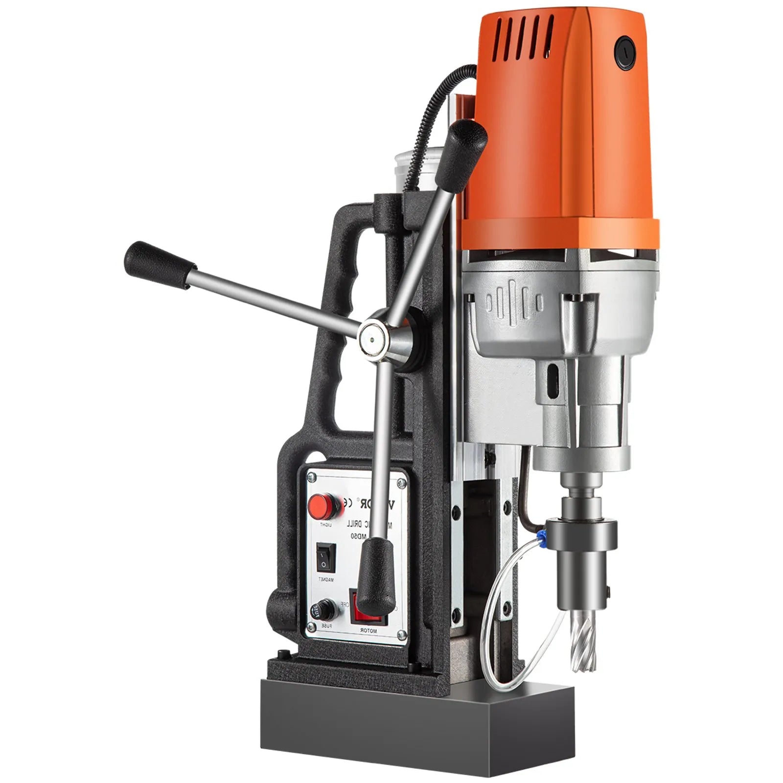 VEVOR Magnetic Drill Press With 13pc 1inch HSS Cutter Kit Md50
