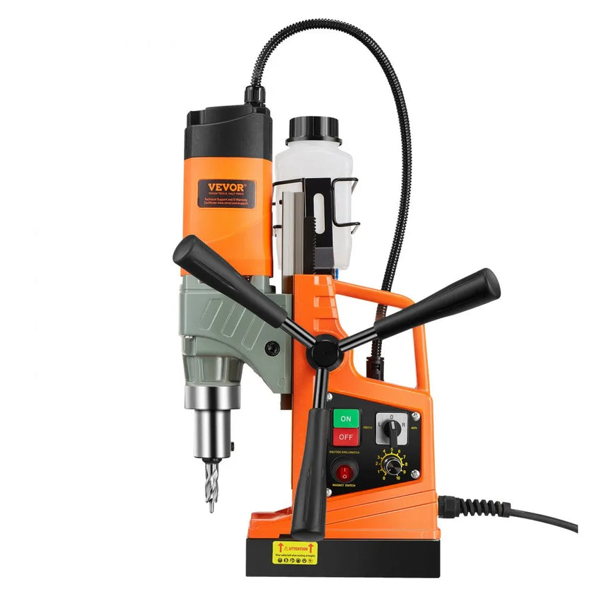VEVOR Magnetic Drill 1450W 12800N Portable Mag Drill Press 800RPM