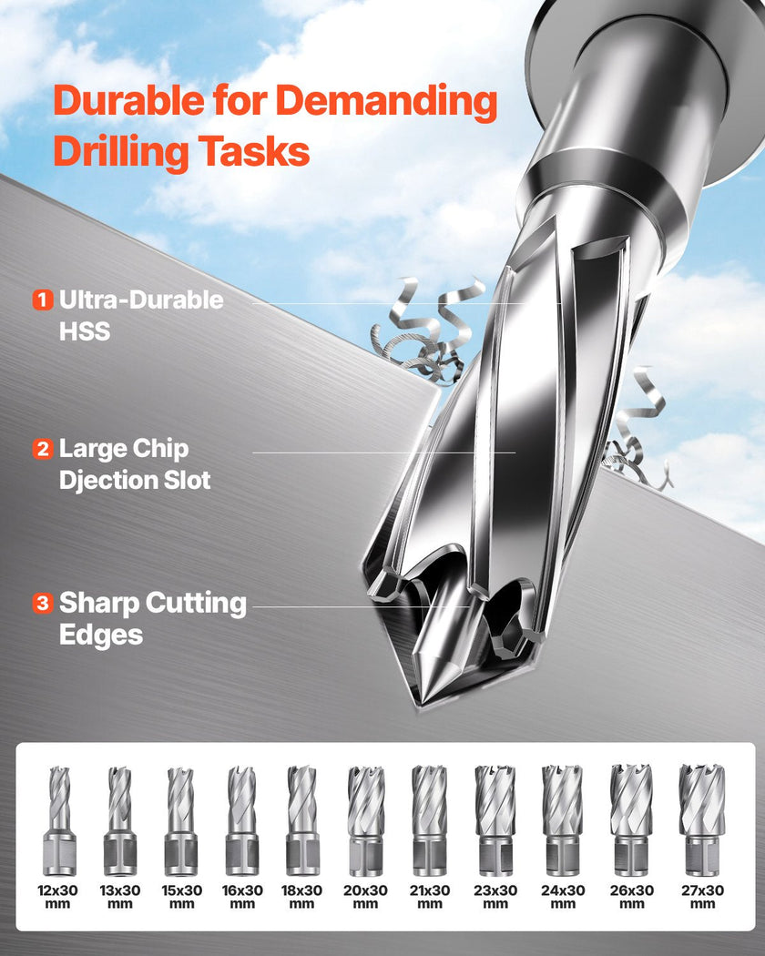 VEVOR Magnetic Drill, 1450W 1.57