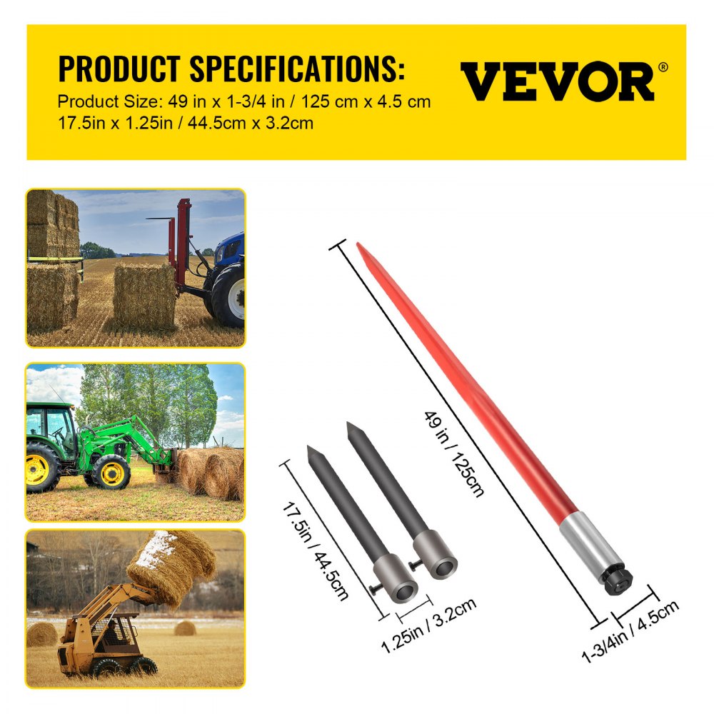 VEVOR Hay Spear 49