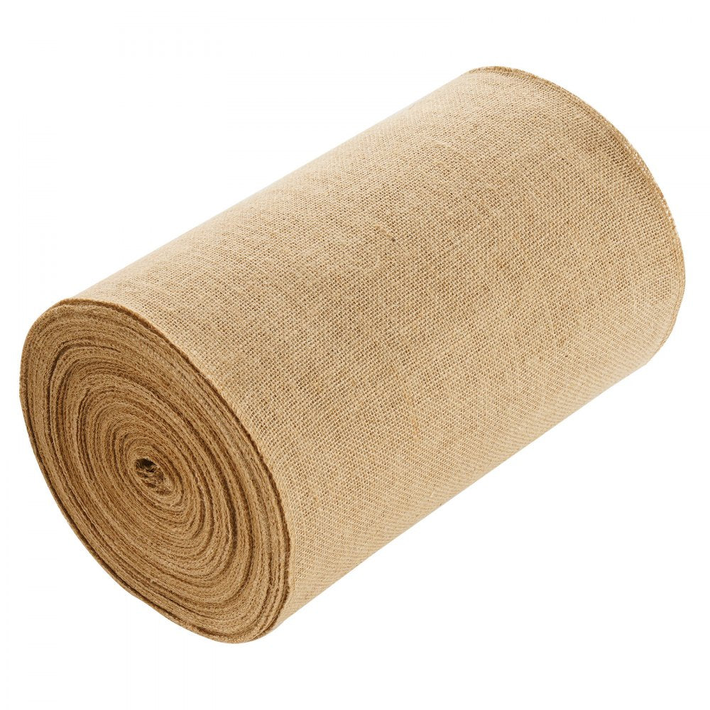VEVOR Burlap Fabric Roll Burlap Tree Wrap 14 in x 150 ft for Crafts & Plants