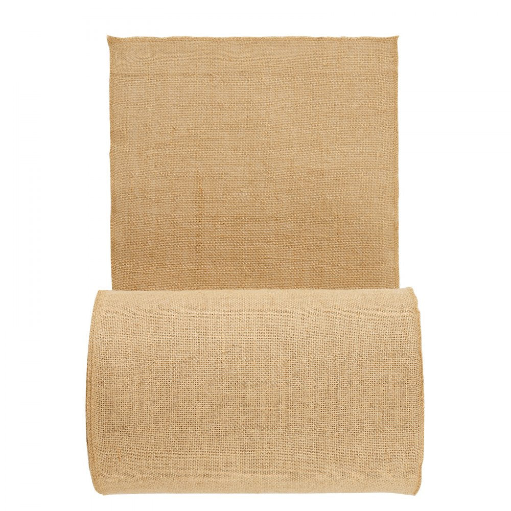 VEVOR Burlap Fabric Roll Burlap Tree Wrap 14 in x 150 ft for Crafts & Plants